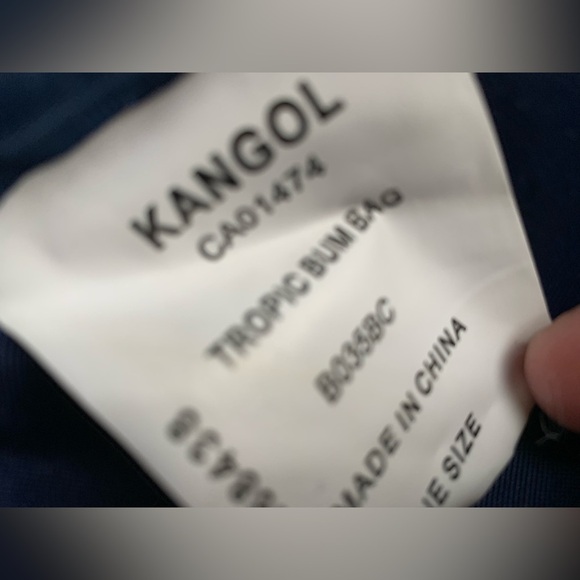 Kangol bag belt bag fanny pack shoulder strap canvas travel - Picture 8 of 10